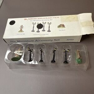 Liberty Falls 6 Miniature Accessory The Americana Collection AH50 Gas Lamp Parks